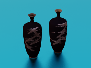 VASE GAME READY 3D MODEL 3Dモデル