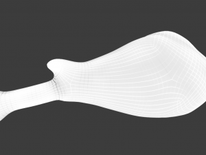 CHICKEN LEG LOW POLY GAMEREADY 3Dモデル