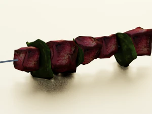 BARBEQUE LOW POLY GAMEREADY 3D Model