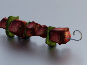 BARBEQUE LOW POLY GAMEREADY 3D Model
