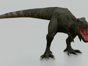 DINOSAUR LOW POLY GAMEREADY 3D Model