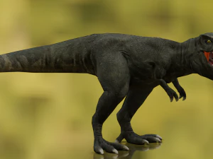 DINOSAUR LOW POLY GAMEREADY 3D Model