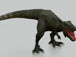 DINOSAUR LOW POLY GAMEREADY 3D Model