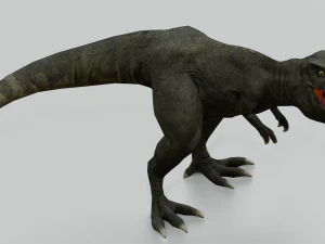 DINOSAUR LOW POLY GAMEREADY 3D Model
