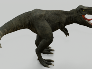DINOSAUR LOW POLY GAMEREADY 3D Model