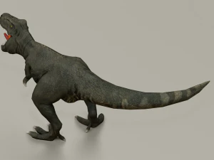 DINOSAUR LOW POLY GAMEREADY 3D Model