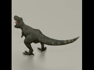 DINOSAUR LOW POLY GAMEREADY 3D Model