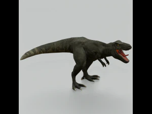 DINOSAUR LOW POLY GAMEREADY 3D Model