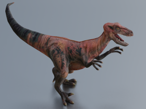 DINOSAUR LOW POLY GAMEREADY 3D MODEL Modelo 3D