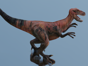 DINOSAUR LOW POLY GAMEREADY 3D MODEL Modelo 3D