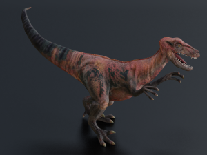 DINOSAUR LOW POLY GAMEREADY 3D MODEL Modelo 3D