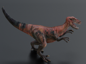 DINOSAUR LOW POLY GAMEREADY 3D MODEL Modelo 3D