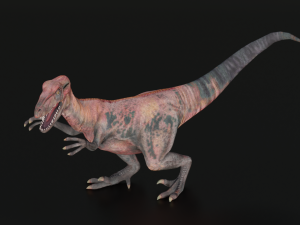 DINOSAUR LOW POLY GAMEREADY 3D MODEL Modelo 3D