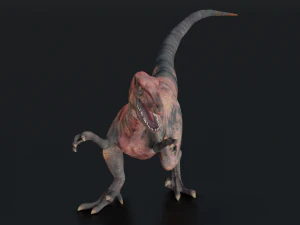 DINOSAUR LOW POLY GAMEREADY 3D MODEL 3D Model