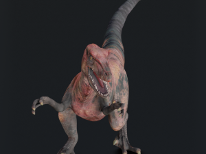 DINOSAUR LOW POLY GAMEREADY 3D MODEL Modelo 3D