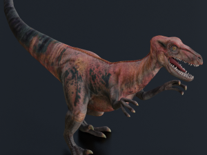 DINOSAUR LOW POLY GAMEREADY 3D MODEL Modelo 3D