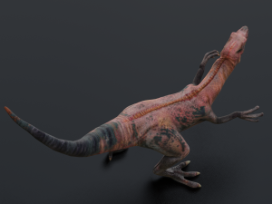 DINOSAUR LOW POLY GAMEREADY 3D MODEL Modelo 3D