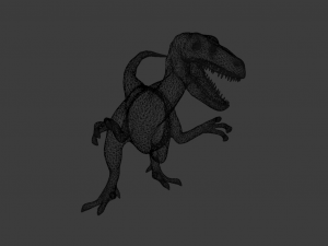 DINOSAUR LOW POLY GAMEREADY 3D MODEL Modelo 3D