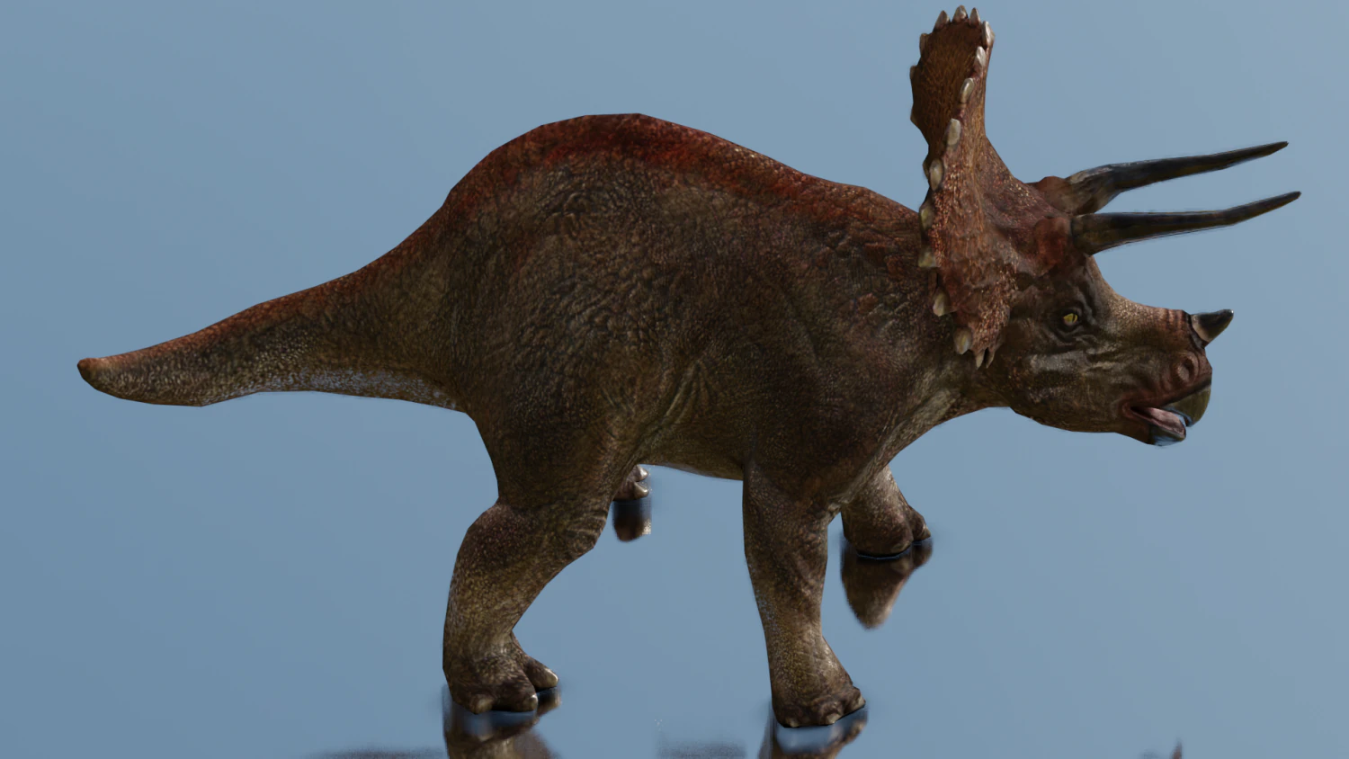 DINOSAURIO LOW POLI LISTO PARA EL JUEGO Modelo 3D .c4d .max .obj .3ds .fbx .stl .blend