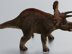 DINOSAUR LOW POLY GAMEREADY Modelo 3D