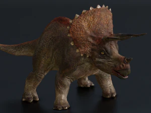 DINOSAURIO LOW POLI LISTO PARA EL JUEGO Modelo 3D