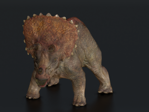 DINOSAUR LOW POLY GAMEREADY Modelo 3D