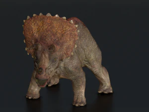 DINOSAURIO LOW POLI LISTO PARA EL JUEGO Modelo 3D
