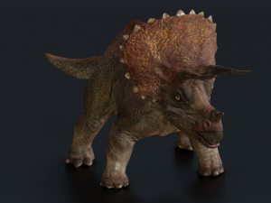 DINOSAUR LOW POLY GAMEREADY Modelo 3D