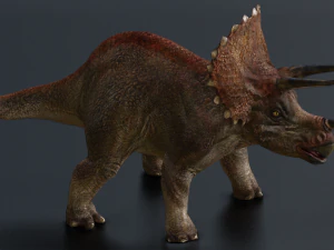 DINOSAURIO LOW POLI LISTO PARA EL JUEGO Modelo 3D