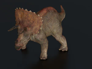 DINOSAURIO LOW POLI LISTO PARA EL JUEGO Modelo 3D