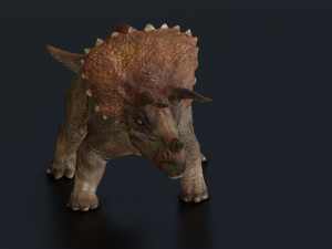 DINOSAUR LOW POLY GAMEREADY Modelo 3D