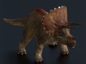 DINOSAURIO LOW POLI LISTO PARA EL JUEGO Modelo 3D