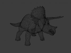 DINOSAUR LOW POLY GAMEREADY Modelo 3D