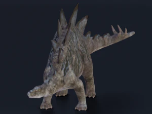 DINOSAUR LOW POLY GAMEREADY 3D Model