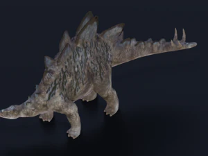 DINOSAUR LOW POLY GAMEREADY 3D Model