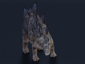 DINOSAUR LOW POLY GAMEREADY Modèle 3D
