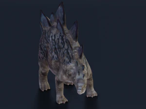 DINOSAUR LOW POLY GAMEREADY 3D Model