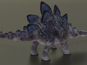 DINOSAUR LOW POLY GAMEREADY 3D Model