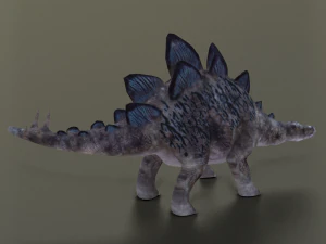 DINOSAUR LOW POLY GAMEREADY 3D Model