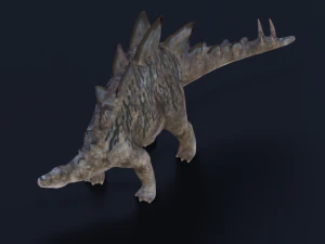 DINOSAUR LOW POLY GAMEREADY 3D Model