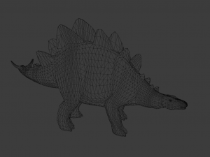 DINOSAUR LOW POLY GAMEREADY Modèle 3D
