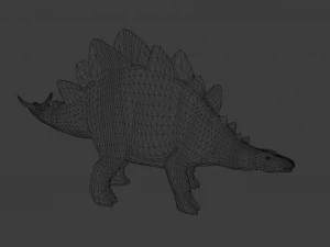 DINOSAUR LOW POLY GAMEREADY 3D Model