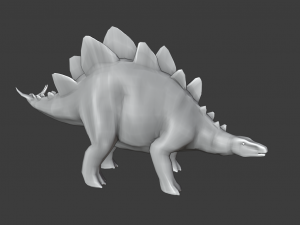 DINOSAUR LOW POLY GAMEREADY Modèle 3D