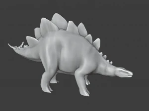DINOSAUR LOW POLY GAMEREADY 3D Model