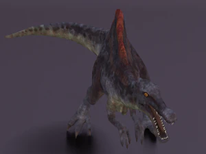 DINOSAURE LOW POLY GAMEREADY Modèle 3D