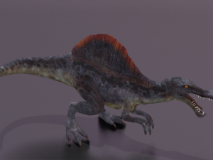 DINOSAUR LOW POLY GAMEREADY Modelo 3D