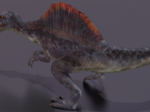 DINOSAUR LOW POLY GAMEREADY Modelo 3D