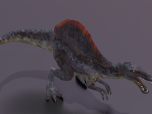 DINOSAUR LOW POLY GAMEREADY Modelo 3D