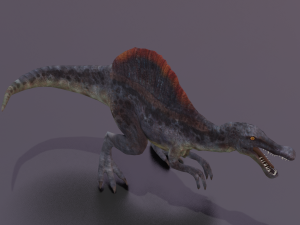 DINOSAUR LOW POLY GAMEREADY Modelo 3D