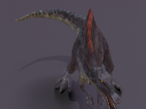 DINOSAUR LOW POLY GAMEREADY Modelo 3D